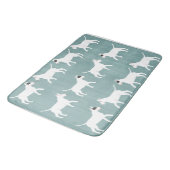 Bull Terrier Bathmat Badmat (Gekanteld)