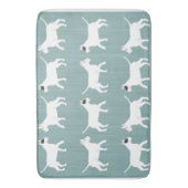 Bull Terrier Bathmat Badmat (Voorkant Verticaal)