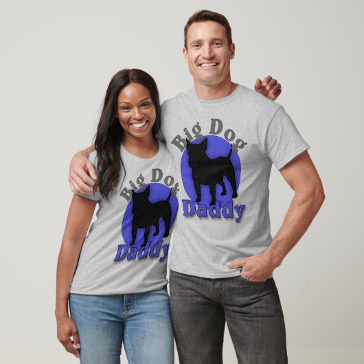 Bull Terrier Big Dog Dad T-shirt (Unisex)