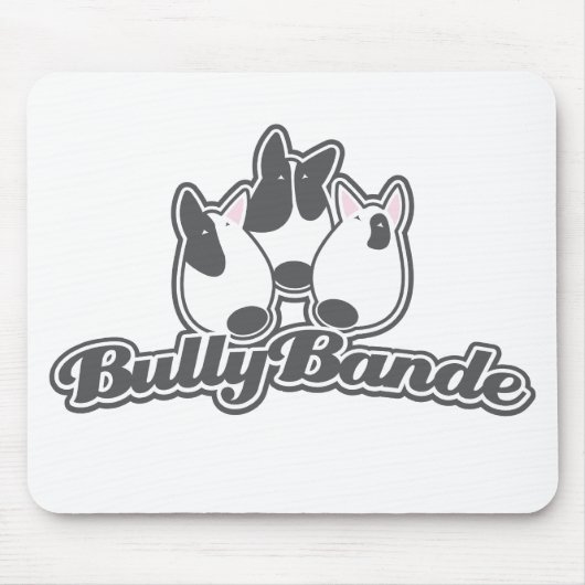 Bull Terrier - Bully Bande Muismat (Voorkant)