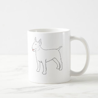 Bull Terrier BULLY GIRL compleet Koffiemok