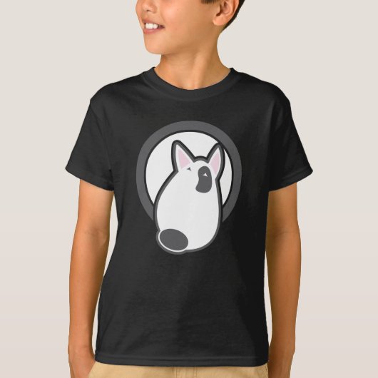 Bull Terrier — bully_illu_3c T-shirt (Voorkant)