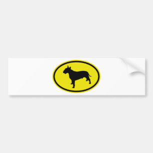 Bull Terrier Bumpersticker