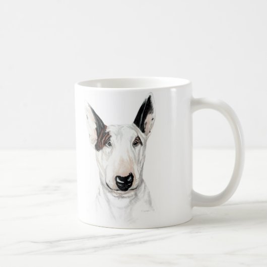 Bull Terrier Bust Koffiemok (Rechts)