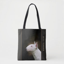 Bull Terrier Canvas tas