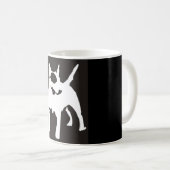 Bull Terrier Coffee-Mok Koffiemok (Voorkant rechts)