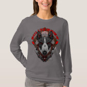 BULL TERRIER Cyberpunk Samurai Elite T-shirt (Voorkant)