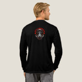 BULL TERRIER Cyberpunk Samurai Elite Tri-Blend Shirt (Achterkant)