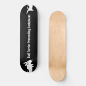 Bull Terrier Dachshund Persoonlijk Skateboard (Voorkant)