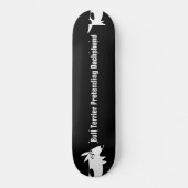 Bull Terrier Dachshund Persoonlijk Skateboard (Voorkant)