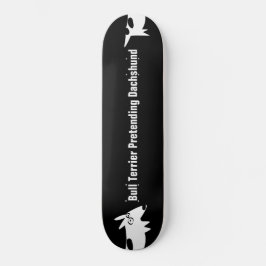 Bull Terrier Dachshund Persoonlijk Skateboard