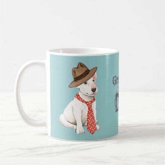 Bull Terrier Dad Koffiemok (Links)