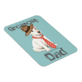 Bull Terrier Dad Magneet (Rechterzijde)