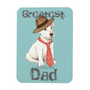 Bull Terrier Dad Magneet
