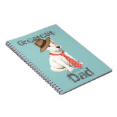 Bull Terrier Dad Notitieboek (Rechterzijde)