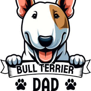 Bull Terrier Dad T-shirt