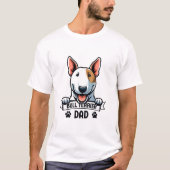 Bull Terrier Dad T-shirt (Voorkant)