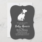 Bull Terrier Dog Baby shower Geslacht Neutraal Kaart (Voorkant)