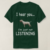 Bull Terrier Dog Bull Terrier T-shirt (Design voorkant)