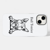 Bull Terrier dog Case-Mate iPhone Case (Achterkant (horizontaal))