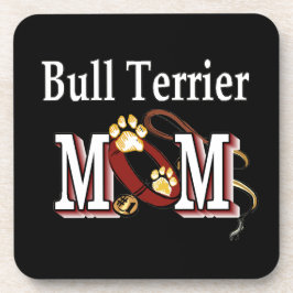 Bull Terrier Dog MOM Bier Onderzetter