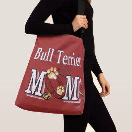 Bull Terrier Dog MOM Crossbody Tas