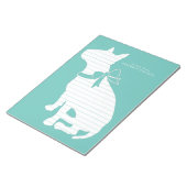 Bull Terrier Dog Puppy Notitieblok (Schuin)