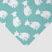 Bull Terrier Dog Puppy Tissuepapier (Detail)