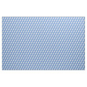Bull Terrier Dog Silhouette Pet Blue Stof (Yard (91,4 cm))