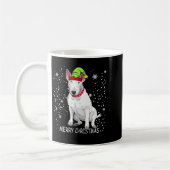 Bull Terrier Dog Tree Christmas Sweater Xmas Dogs  Koffiemok (Links)