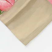 Bull Terrier Dog Valentijnsdag Kissing Booth Fleece Deken (Hoek)