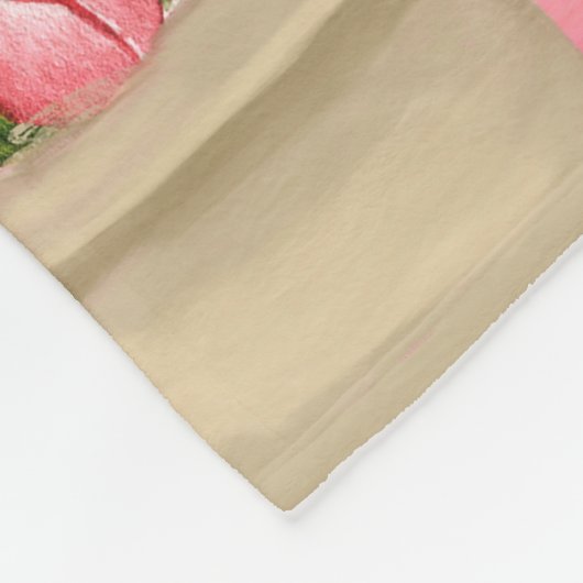 Bull Terrier Dog Valentijnsdag Kissing Booth Fleece Deken (Hoek)