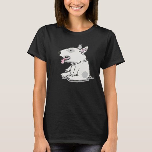 Bull Terrier Doodle T-shirt (Voorkant)
