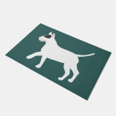 Bull Terrier Doormat Deurmat (Schuin)