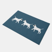 Bull Terrier Doormat Deurmat (Schuin)