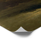  Bull Terrier en Dalmatische hondenkunst Poster (Hoek)