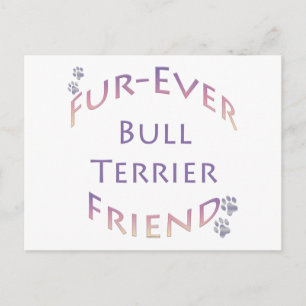 Bull Terrier Furever Briefkaart