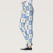 Bull Terrier Geruite Leggings (Links)