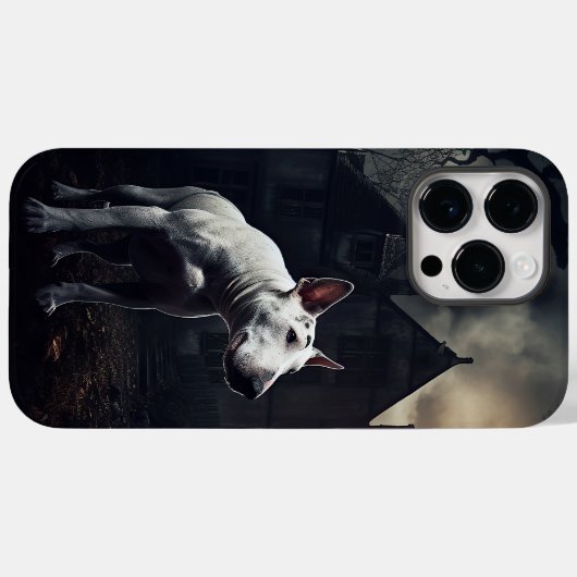 Bull Terrier Halloween eng Case-Mate iPhone Case (Achterkant (horizontaal))