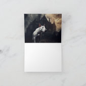 Bull Terrier Halloween eng Kaart (Binnen)