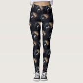 Bull Terrier Halloween eng Leggings (Voorkant)