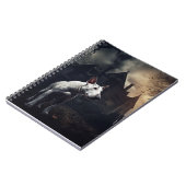 Bull Terrier Halloween eng Notitieboek (Linkerzijde)