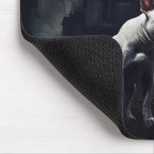Bull Terrier Halloween Griezelen Muismat (Hoek)
