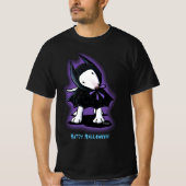 Bull Terrier Halloween KiniArt T-shirt (Voorkant)