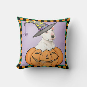 Bull Terrier Halloween Kussen