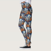 Bull Terrier Halloween Spooky Leggings (Links)