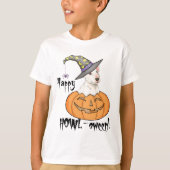 Bull Terrier Halloween T-Shirt (Voorkant)