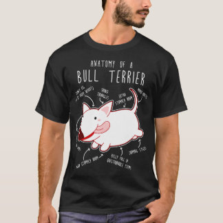 Bull Terrier Hond Anatomie 1 T-shirt