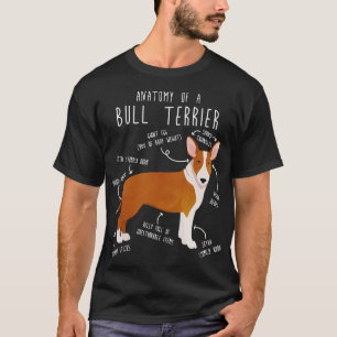 Bull Terrier Hond Anatomie 2 T-shirt