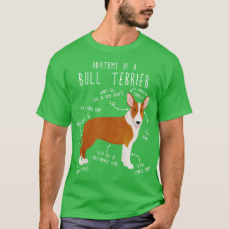 Bull Terrier Hond Anatomie 2 T-shirt